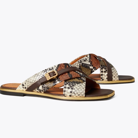 Tory Burch Delaney Crisscross slide sandals - Picture 12 of 12